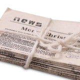 Maxbell Miniature Newspaper Educational Toy Ornaments 1:12 Scale Dollhouse Newspaper