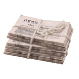 Maxbell Miniature Newspaper Educational Toy Ornaments 1:12 Scale Dollhouse Newspaper