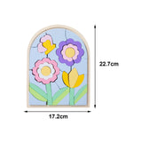 Maxbell Wooden Jigsaw Puzzles Colors and Shapes Cognition for Toddlers Children Baby Style C