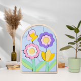 Maxbell Wooden Jigsaw Puzzles Colors and Shapes Cognition for Toddlers Children Baby Style C