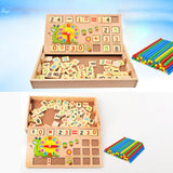 Maxbell Teaching Learning Clocks Creativity Early Development Counting Sticks Box Set
