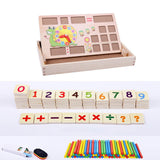 Maxbell Teaching Learning Clocks Creativity Early Development Counting Sticks Box Set