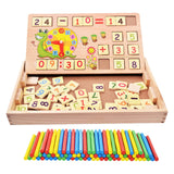 Maxbell Teaching Learning Clocks Creativity Early Development Counting Sticks Box Set