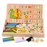 Maxbell Teaching Learning Clocks Creativity Early Development Counting Sticks Box Set
