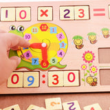Maxbell Teaching Learning Clocks Creativity Early Development Counting Sticks Box Set