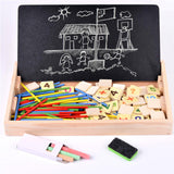 Maxbell Teaching Learning Clocks Creativity Early Development Counting Sticks Box Set