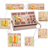 Maxbell Teaching Learning Clocks Creativity Early Development Counting Sticks Box Set