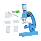 Maxbell Pocket Microscope Practical Homeschool Projects Handheld Children Microscope Blue