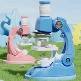 Maxbell Pocket Microscope Practical Homeschool Projects Handheld Children Microscope Blue