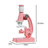 Maxbell Pocket Microscope Practical Homeschool Projects Handheld Children Microscope Pink