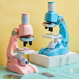 Maxbell Pocket Microscope Practical Homeschool Projects Handheld Children Microscope Pink