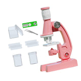 Maxbell Pocket Microscope Practical Homeschool Projects Handheld Children Microscope Pink