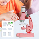 Maxbell Pocket Microscope Practical Homeschool Projects Handheld Children Microscope Pink