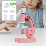 Maxbell Pocket Microscope Practical Homeschool Projects Handheld Children Microscope Pink