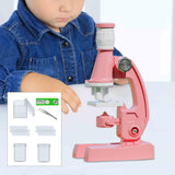 Maxbell Pocket Microscope Practical Homeschool Projects Handheld Children Microscope Pink