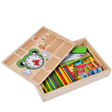 Maxbell Wooden Toys Maths Games Counting Toys Division Addition Wooden Blocks Number