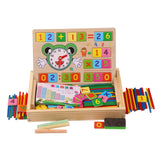 Maxbell Wooden Toys Maths Games Counting Toys Division Addition Wooden Blocks Number