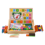 Maxbell Wooden Toys Maths Games Counting Toys Division Addition Wooden Blocks Number