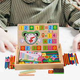 Maxbell Wooden Toys Maths Games Counting Toys Division Addition Wooden Blocks Number