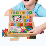 Maxbell Wooden Toys Maths Games Counting Toys Division Addition Wooden Blocks Number