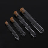 20Pcs Test Tubes with Cork Stoppers for Plant Propagation Jewelry Decoration 12mmx75mm