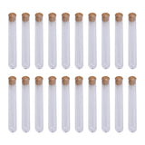 20Pcs Test Tubes with Cork Stoppers for Plant Propagation Jewelry Decoration 12mmx75mm