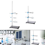 Maxbell Iron Stand Base Practical DIY Technology Experiment Lab Toys Stand Set 40cm