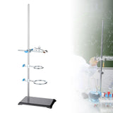 Maxbell Iron Stand Base Practical DIY Technology Experiment Lab Toys Stand Set 40cm