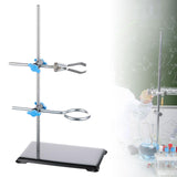 Maxbell Iron Stand Base Practical DIY Technology Experiment Lab Toys Stand Set 30cm