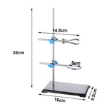 Maxbell Iron Stand Base Practical DIY Technology Experiment Lab Toys Stand Set 30cm