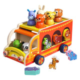 Maxbell Sorter Car Toy Interactive Imagination Focus Animal Shape Sorting Truck Toy