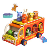 Maxbell Sorter Car Toy Interactive Imagination Focus Animal Shape Sorting Truck Toy