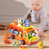 Maxbell Sorter Car Toy Interactive Imagination Focus Animal Shape Sorting Truck Toy