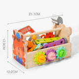 Maxbell Kids Tool Set Fine Motor Skills DIY Construction Toy for Toddlers Kids Gifts