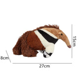 Anteater Plush Zoo Animal for Children Boys Girls Valentine's Day Gifts