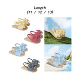 Maxbell Infant Baby Girl Sandals Casual Anti Slip Outdoor Summer First Walking Shoes Yellow 11cm