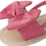 Maxbell Infant Baby Girl Sandals Casual Anti Slip Outdoor Summer First Walking Shoes Red 11cm