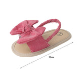 Maxbell Infant Baby Girl Sandals Casual Anti Slip Outdoor Summer First Walking Shoes Red 13cm