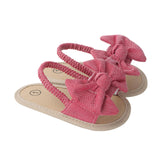 Maxbell Infant Baby Girl Sandals Casual Anti Slip Outdoor Summer First Walking Shoes Red 13cm