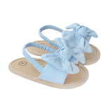 Maxbell Infant Baby Girl Sandals Casual Anti Slip Outdoor Summer First Walking Shoes Blue 11cm