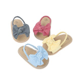 Maxbell Infant Baby Girl Sandals Casual Anti Slip Outdoor Summer First Walking Shoes Blue 12cm