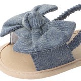 Maxbell Infant Baby Girl Sandals Casual Anti Slip Outdoor Summer First Walking Shoes Dark Blue 11cm