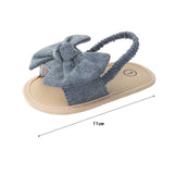 Maxbell Infant Baby Girl Sandals Casual Anti Slip Outdoor Summer First Walking Shoes Dark Blue 11cm