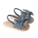 Maxbell Infant Baby Girl Sandals Casual Anti Slip Outdoor Summer First Walking Shoes Dark Blue 11cm