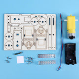 Maxbell Stem Science Kits Rope Climbing Robot for Party Favor Children Teaching Prop