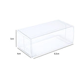 20Pcs Clear Acrylic Model Car Display Case Transparent Toy Car Display Boxes S Thicken