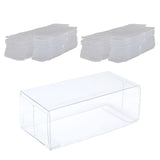 20Pcs Clear Acrylic Model Car Display Case Transparent Toy Car Display Boxes S Thicken