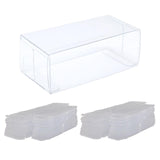 20Pcs Clear Acrylic Model Car Display Case Transparent Toy Car Display Boxes S Thicken