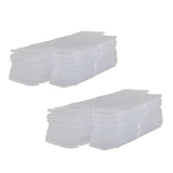 20Pcs Clear Acrylic Model Car Display Case Transparent Toy Car Display Boxes S Thicken