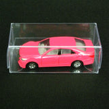 20Pcs Clear Acrylic Model Car Display Case Transparent Toy Car Display Boxes S